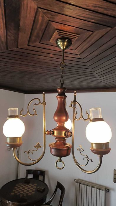 Conjunto de candeeiros