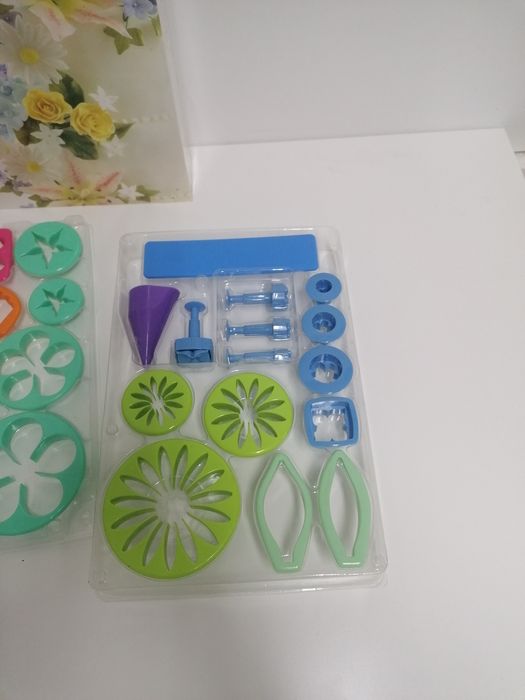 Set de flores para pasta de açúcar