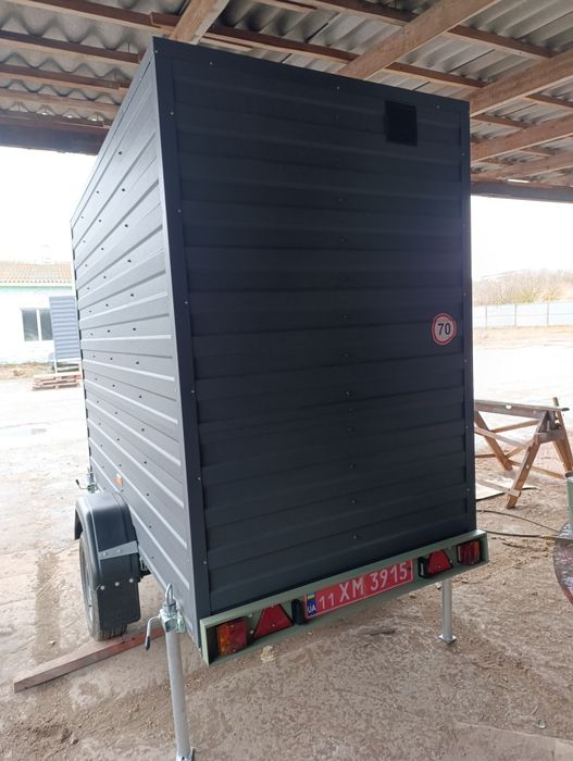 Причеп (Душова-міні), лазня, баня на колесах, автономна мобильна.