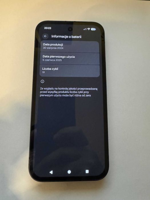 Google pixel 9a 128 GB