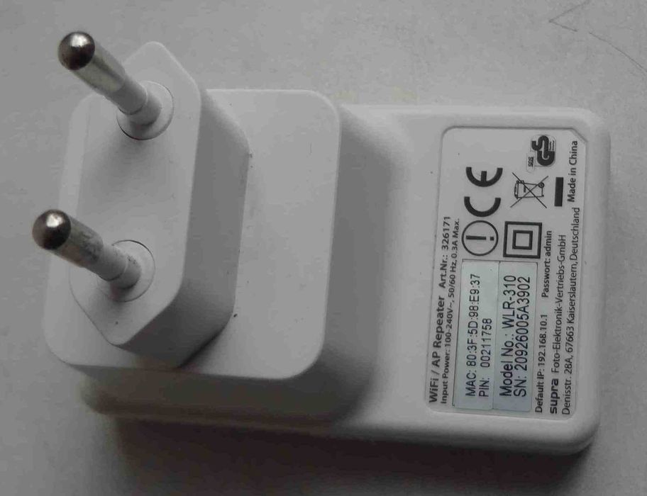 Усилитель сигнала WiFi AP Repeater WLR-310