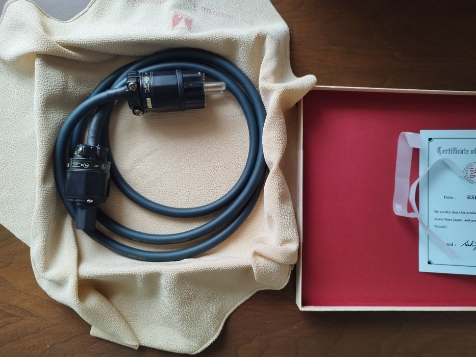 Kondo Audio Note Japan ACz Avocado / KSL- SPc / SPz / Power Cable