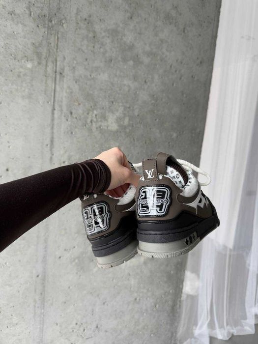 Кросівки Louis Vuitton Skate Sneaker Brown/White premium u2