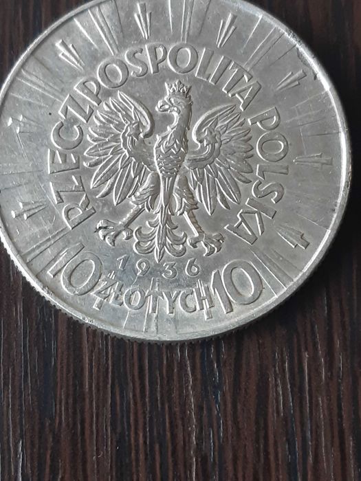 10 zł - Józef PIŁSUDSKI - 1936 r IGŁA!!!
