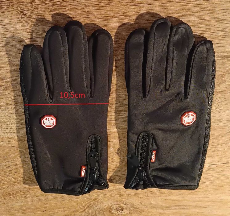 rękawiczki sportowe na rower do biegania do morsowania