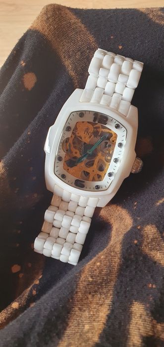 Zegarek Invicta Lupah ceramiczny biały duży