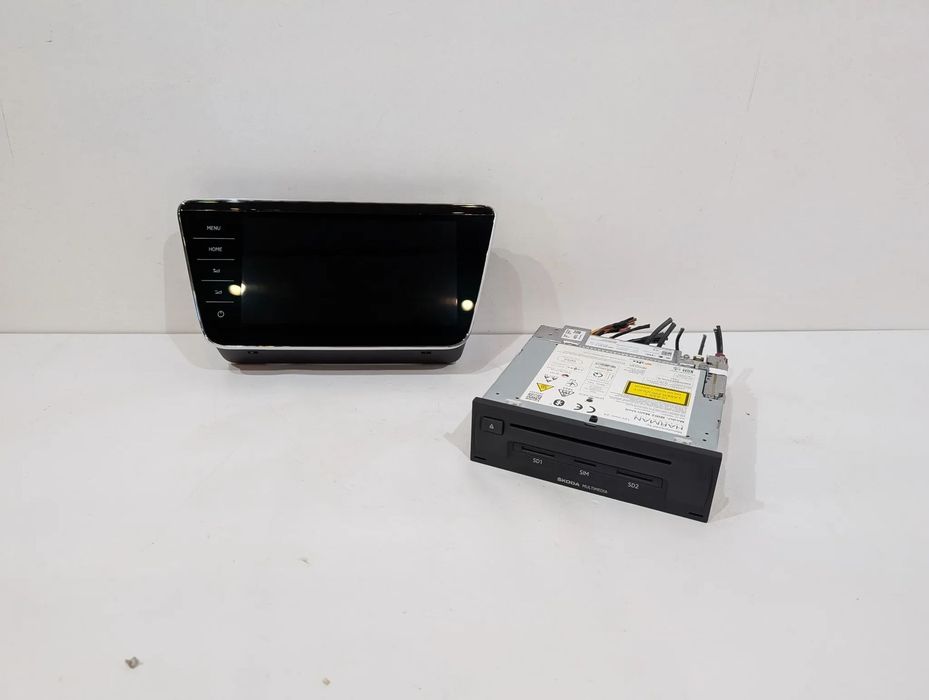 SKODA SUPERB III RADIO NAWIGACJA WYŚWIETLACZ 3V0919606D 565035021C
