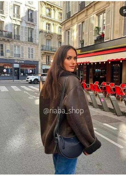 Дублянка-  тренд  2026 /останній розмір,  Шоколад  демісезон