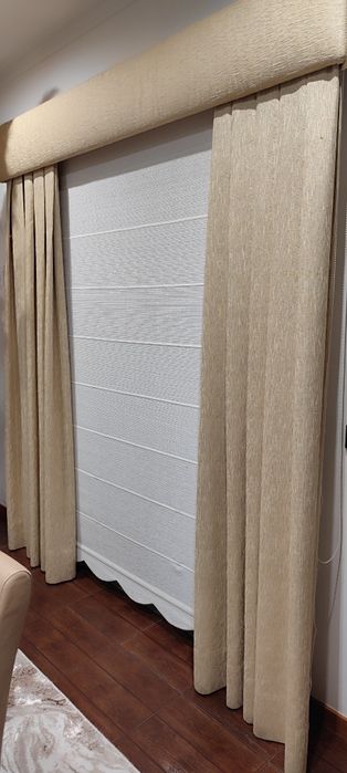 Conjunto de 3 cortinados