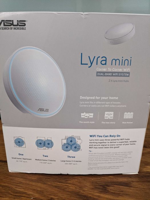 Asus Routers – Pack of 2 MyNi Lyra (AI Mesh System)64283907357187123