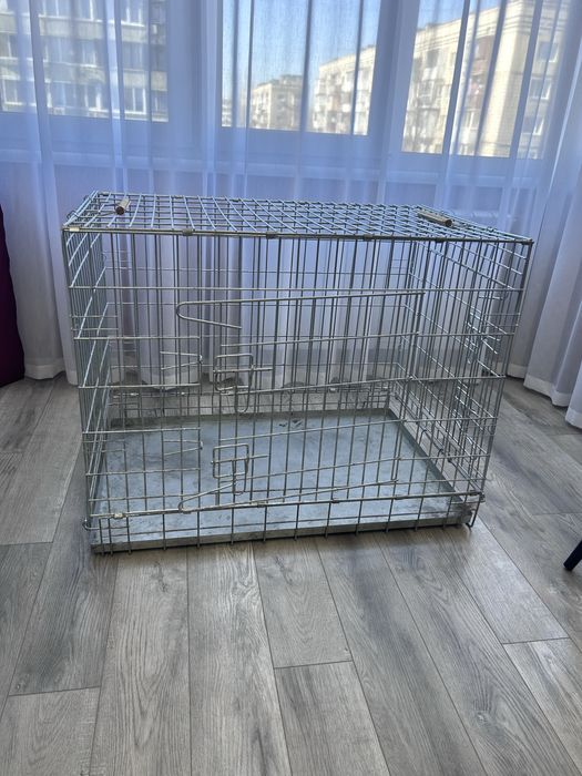 Клітка для перевезення. Клітка для великої собаки. Вольєр, будка