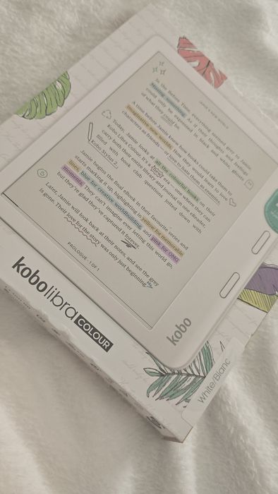 Ebook Kobo Libra Colour Branco