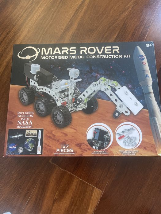 Mars Rocer motorised metal construction kit