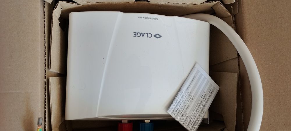 Esquentador elétrico CLAGE MBH6 MONOFÁSICO 5.7KW NOVO