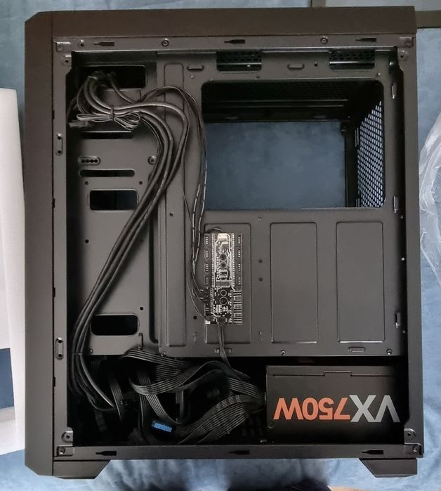 Caixa ATX Nox Hummer Fusion RGB com Janela Preta