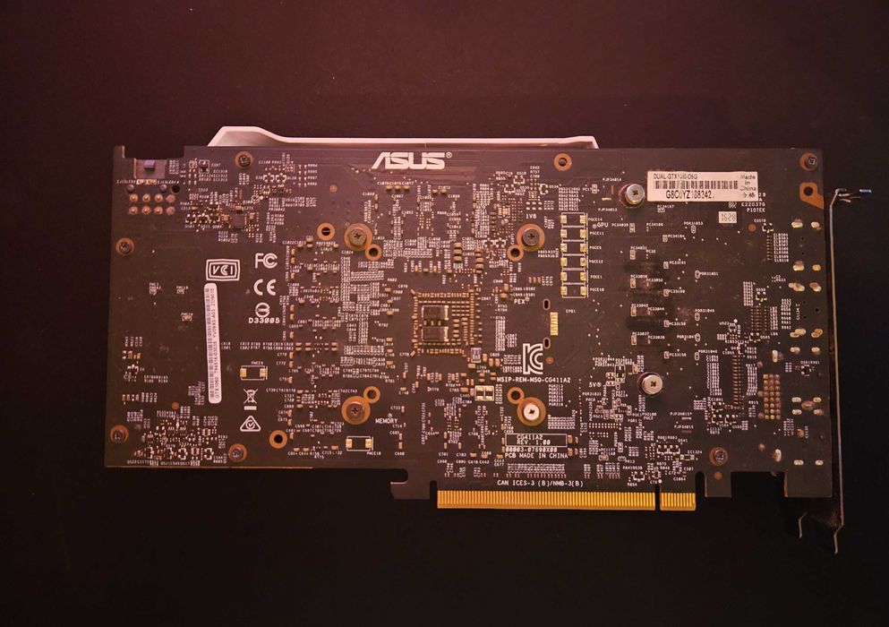 ASUS Nvidia GeForce GTX 1060 6GB Dual OC