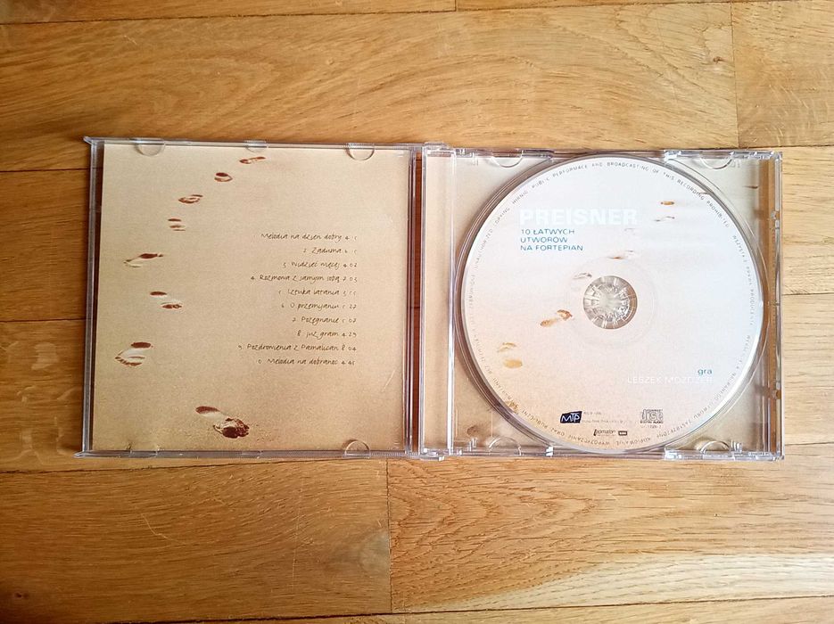 [CD] Preisner - 10 łatwych utworów na fortepian. Gra Leszek Możdżer