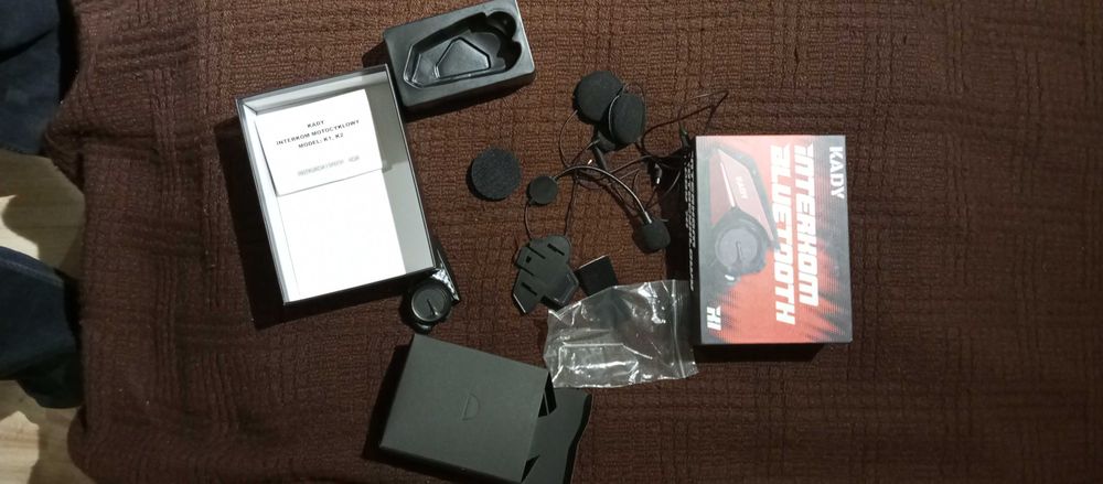 Zestaw słuchawkowy do kasku KADDY K1