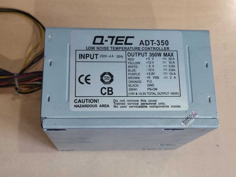 Блок живлення ПК Q-TEC ADT-350