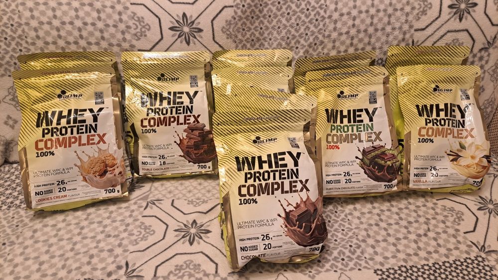 Nowe Opakowanie Whey Protein  Complex firmy Olimp 700g