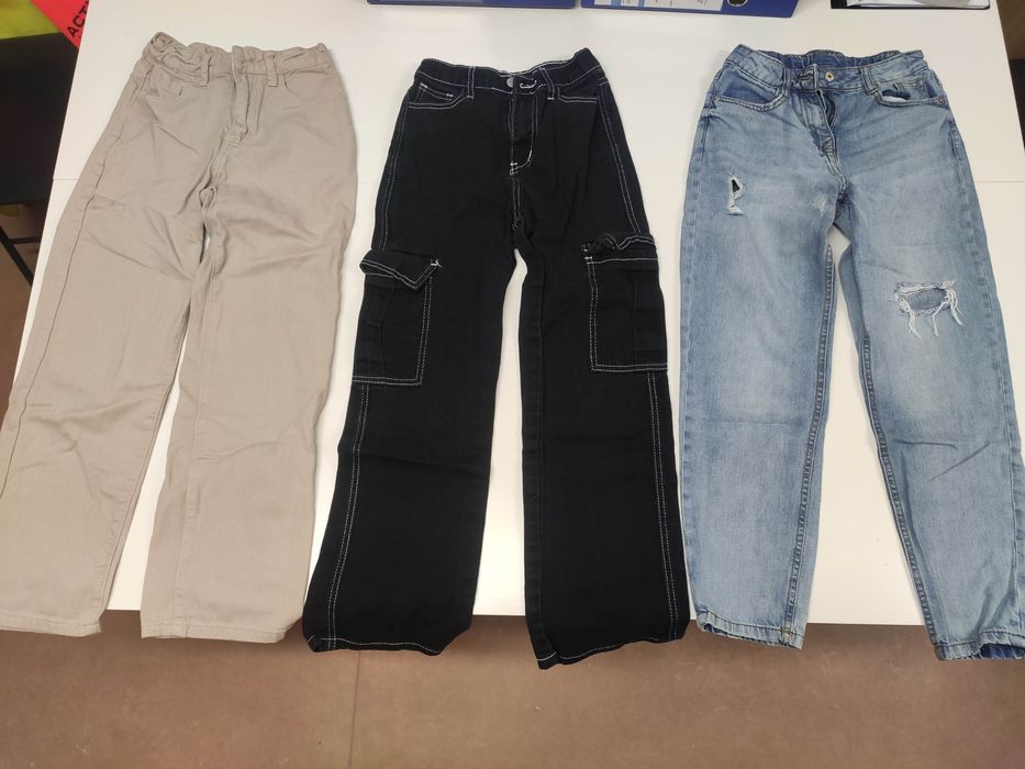 Spodnie dla dziewczynki Zara 11/12 152cm Coccodrillo Shein 6 par