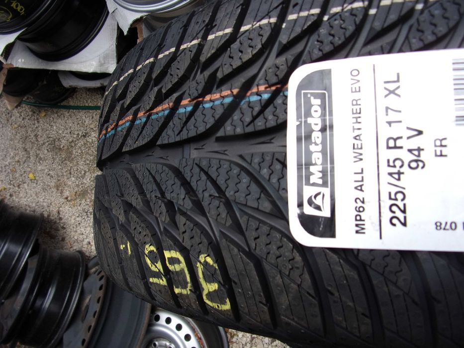 Nowe opony całoroczne 225/45/17 Matador 2025r gr. Continental