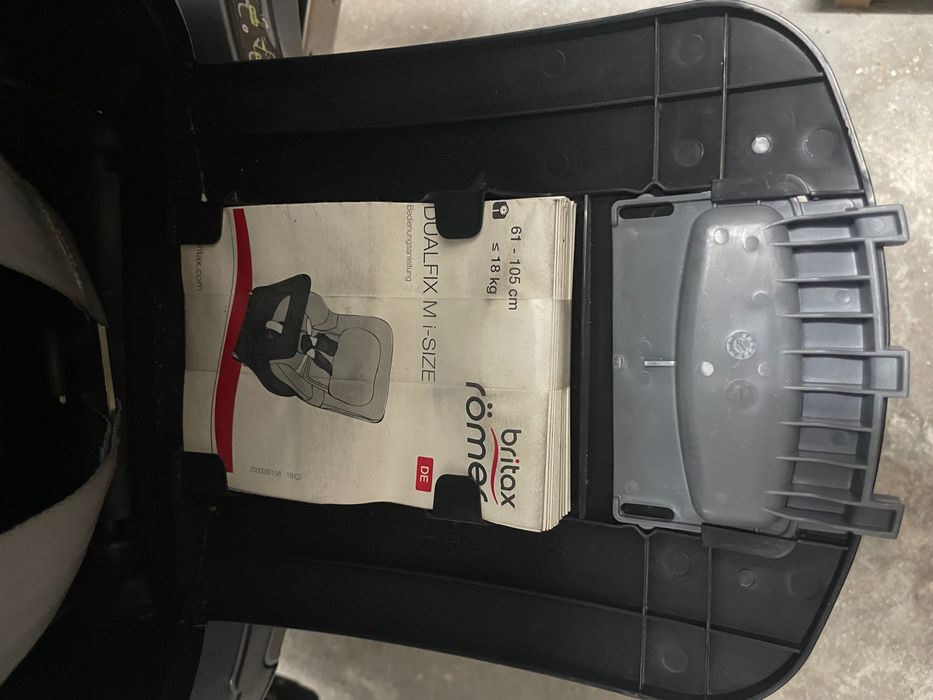 Cadeira auto DUALFIX M i-SIZE - Britax Romer Storm Grey