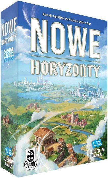 Gra planszowa NOWE HORYZONTY - podstawa - Lucrum Games NOWEHORY