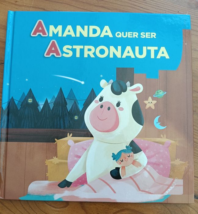 Livro infantil - Amanda quer ser Astronauta