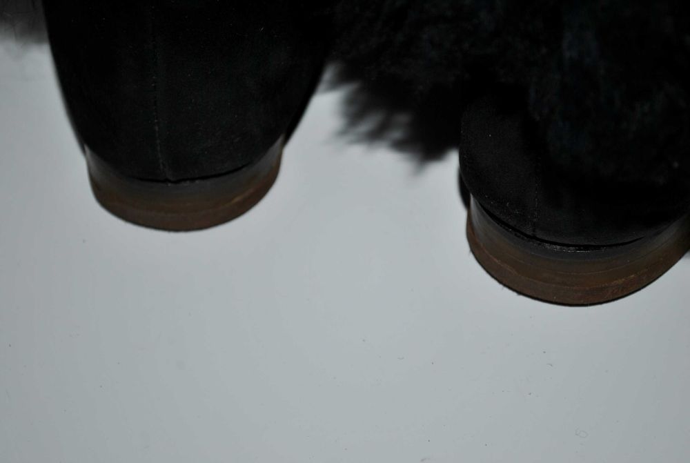 Сапоги женские овчина натуральные лама ботинки зимние угги 23,5 см ugg