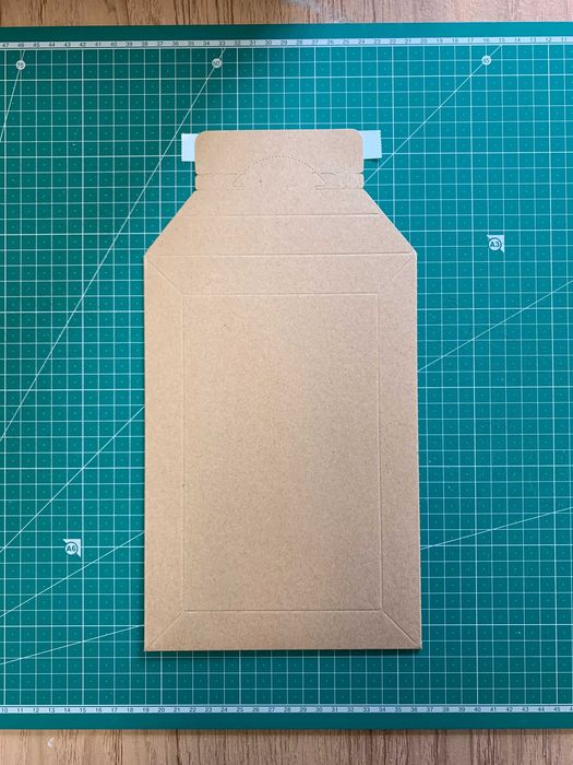 Envelopes Cartão Rígido Castanho - 245x175x30mm - 98uni