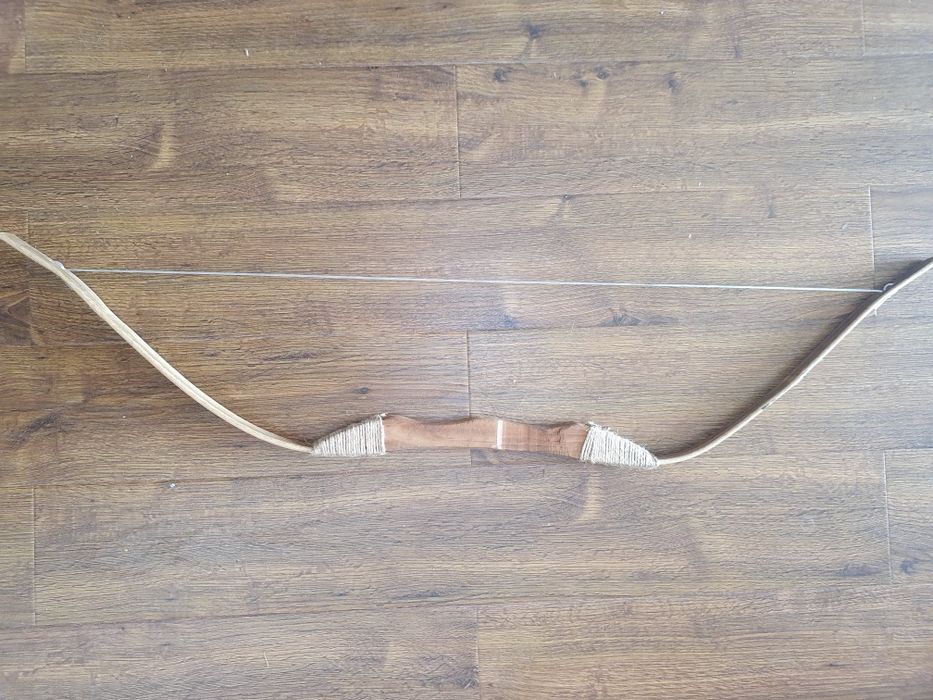 Łuk drewniany profilowany klasyczny plus strzała