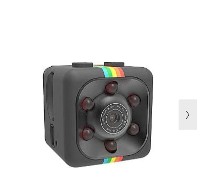 Спортивна Екшн-камера Full HD 2 кріплення SQ11 Mini DV чорна