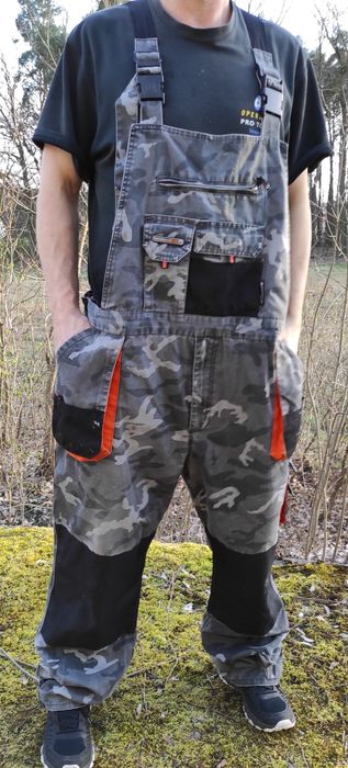 Ogrodniczki moro terratrend Job xxxl