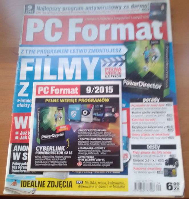 Sprzedam tanio gazety" PC FORMAT "