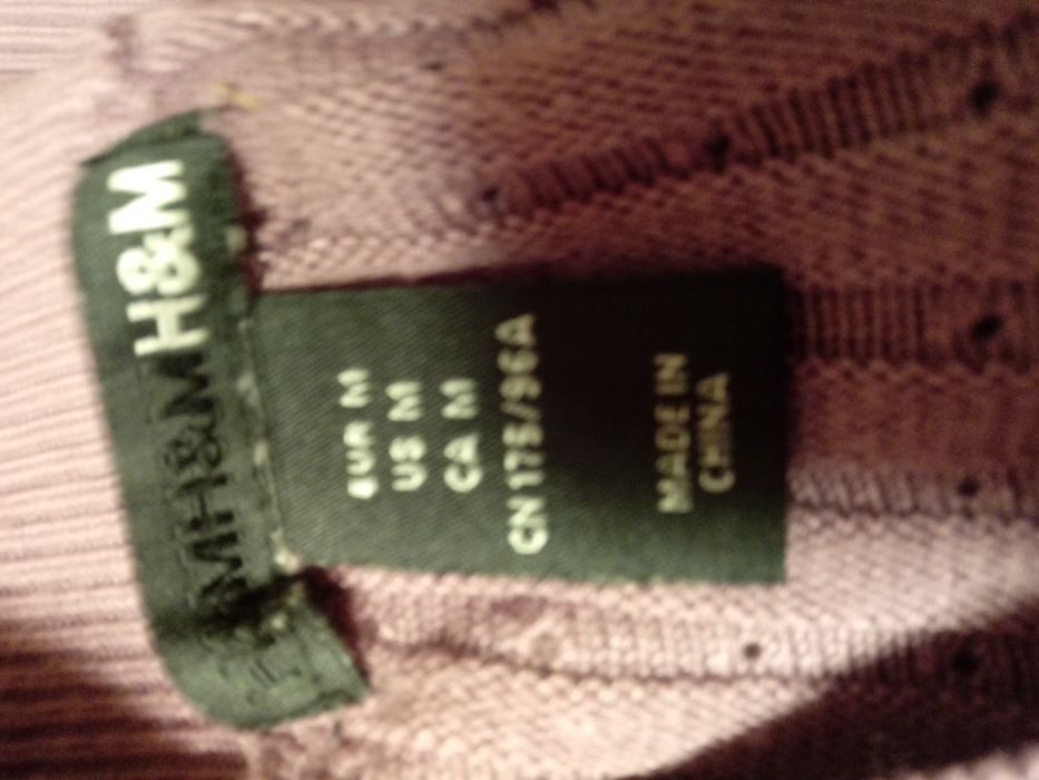 Tunika z dzianiny; M; H&M; vintage