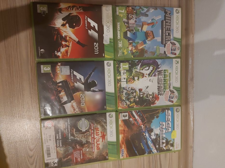 Konsola Xbox 360 z grami
