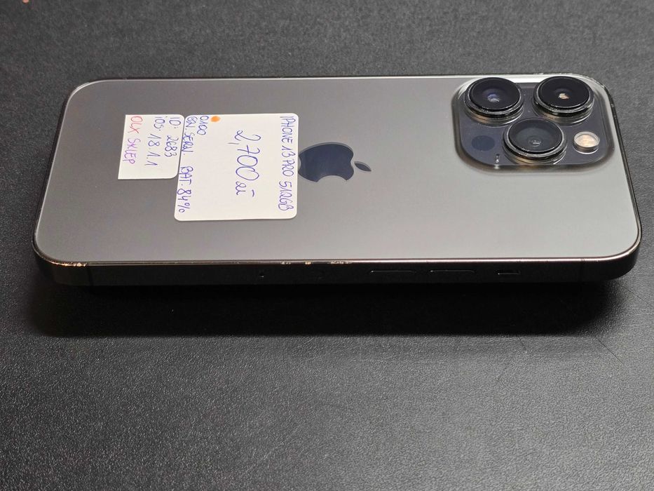 Używany - Apple iPhone 13 Pro 512GB Grafitowy 2 - GSM Baranowo