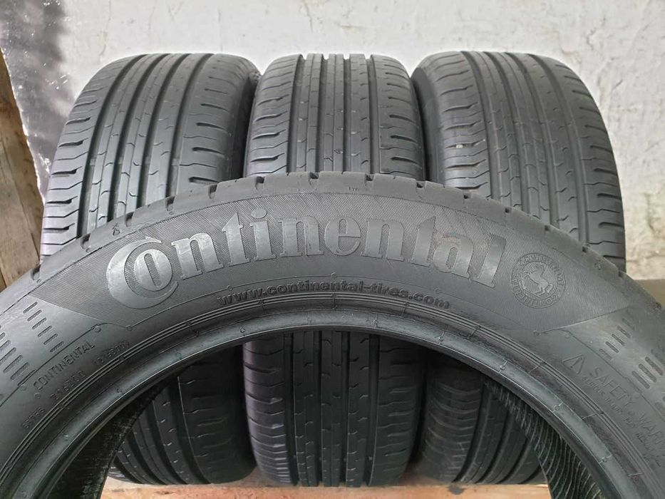 Cztery Opony letnie 195/55R16 8mm Continental ContiEcoContact 5