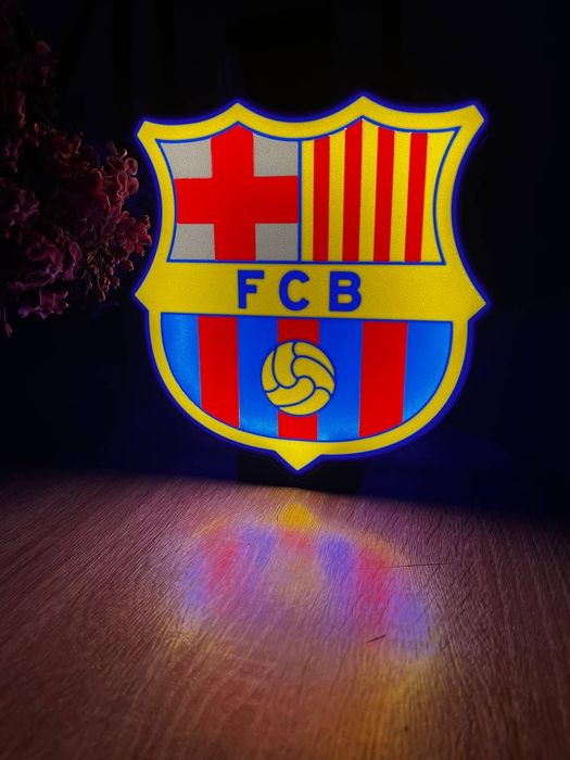 Lampka nocna fc Barcelona