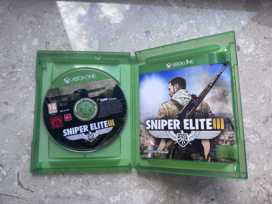 Gra Sniper Elite 3 Afrika xbox one/series x.
