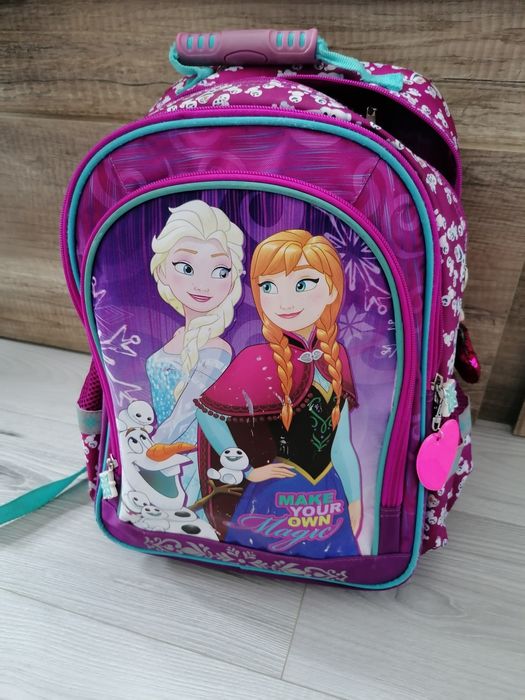 Plecak szkolny St.Majewski Kraina Lodu