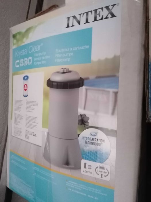 Piscina Intex  3mx2mx75cm com bomba de água