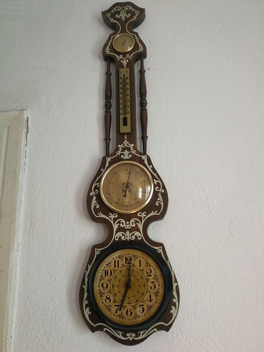 Zegar wiszacy gitara antyk zabytek