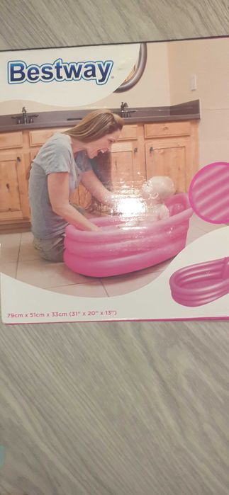 Banheira bebe insuflavel