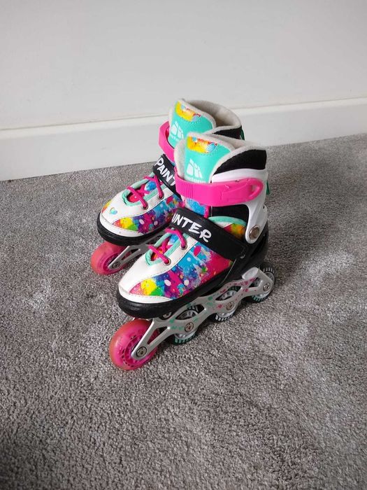 Rolki dziecięce, wrotki, łyżworolki roz.30-33