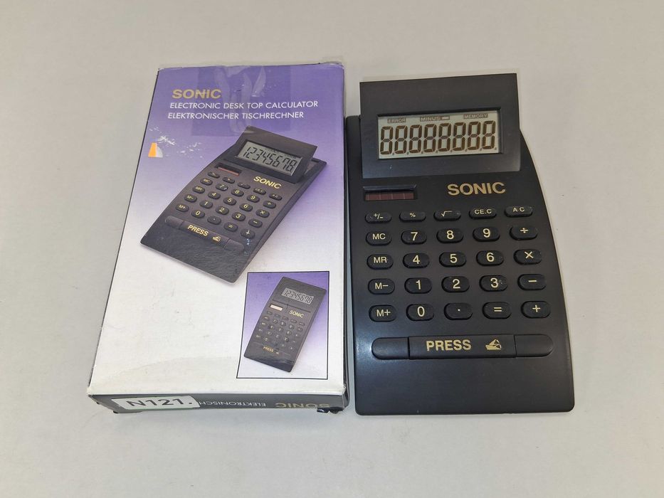 N121 Kalkulator Biurkowy Sonic Electronic Desktop 8 Cyfr