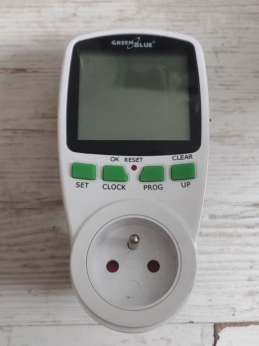 Elektryczny programator czasowy do gniazdka Green Blue GB105