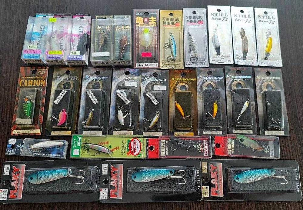 Воблери та блешні Smith (Towadi,Troutin,IC Surgers,Camion,Bisen,Pure)