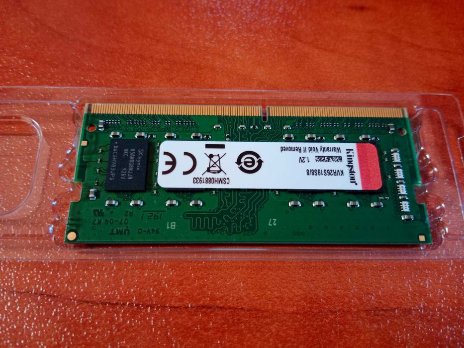 Pamięć RAM DDR4 Kingston KVR26S19S8/8 8 GB